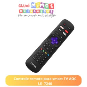 Controle remoto para smart TV AOC LE- 7246