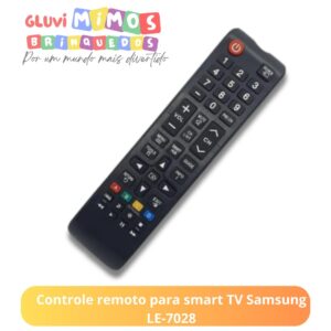 Controle remoto para smart TV Samsung  LE-7028