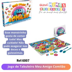 Jogo de Tabuleiro Meu Amigo Comilão