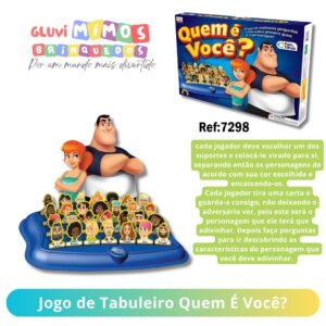 Jogo de Tabuleiro Quem É Você?