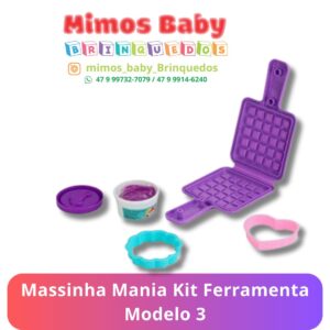 Massinha Mania Kit Ferramenta Modelo 3