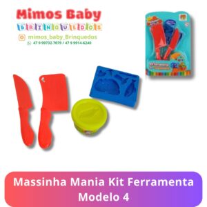 Massinha Mania Kit Ferramenta Modelo 4