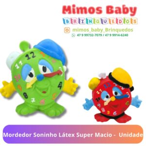 Mordedor Soninho Látex Super Macio -  Unidade