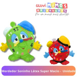 Mordedor Soninho Látex Super Macio -  Unidade