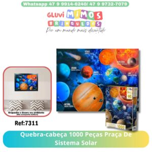 Quebra-cabeça 1000 Peças Praça De Sistema Solar