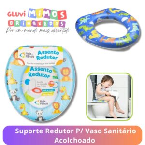 Suporte Redutor P/ Vaso Sanitário Acolchoado