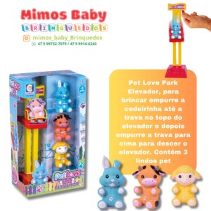 Brinquedo Pet Love Park Elevador