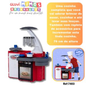 Cozinha Classic Vermelha Menino