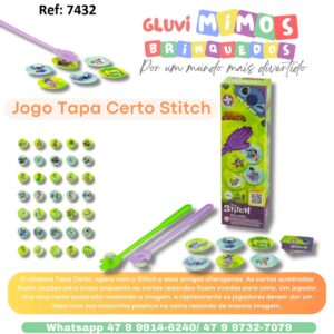 Jogo Tapa Certo Stitch