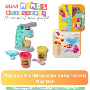Play Doh Mini Brincando De Sorveteria Play-Doh
