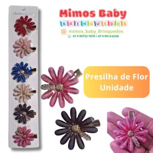 Presilha de Flor Unidade