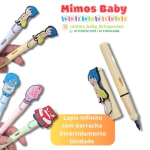 Lapis Infinito com borracha  Divertidamente Unidade