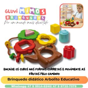 Brinquedo didático Arbolito Educativo