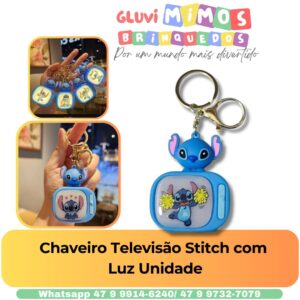 Chaveiro Televisão com  Luz Unidade