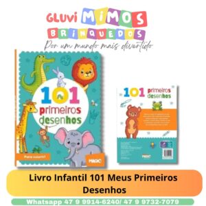 Livro Infantil 101 Meus Primeiros  Desenhos