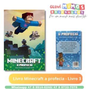 Livro Minecraft a profecia - Livro 3