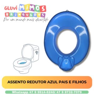 ASSENTO REDUTOR AZUL PAIS E FILHOS