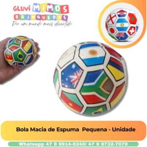 Bola Macia de Espuma  Pequena - Unidade
