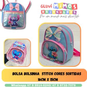 Bolsa Bolsinha  Personagem Cores Sortidas