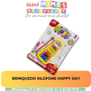 BRINQUEDO XILOFONE HAPPY DAY