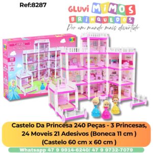 Castelo Da Princesa 240 Peças - Casinha