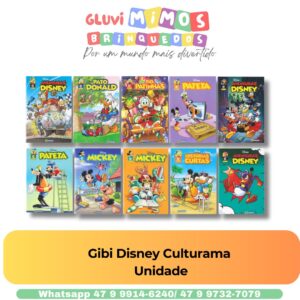 Gibi Disney Culturama  Unidade