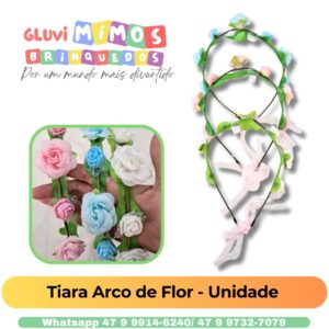 Tiara Arco de Flor - Unidade