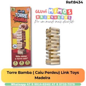 Torre Bamba ( Caiu Perdeu) Link Toys Madeira