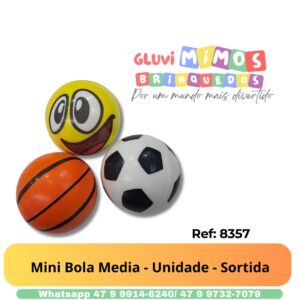 Mini Bola Media - Unidade - Sortida