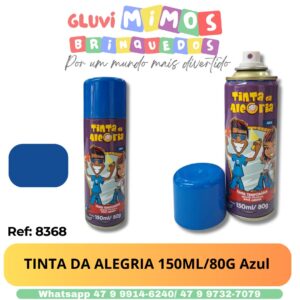 TINTA DA ALEGRIA 150ML/80G Azul