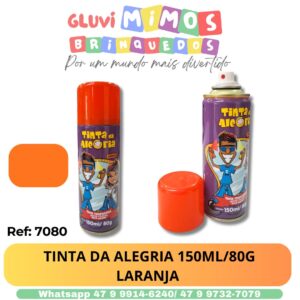 TINTA DA ALEGRIA 150ML/80G LARANJA