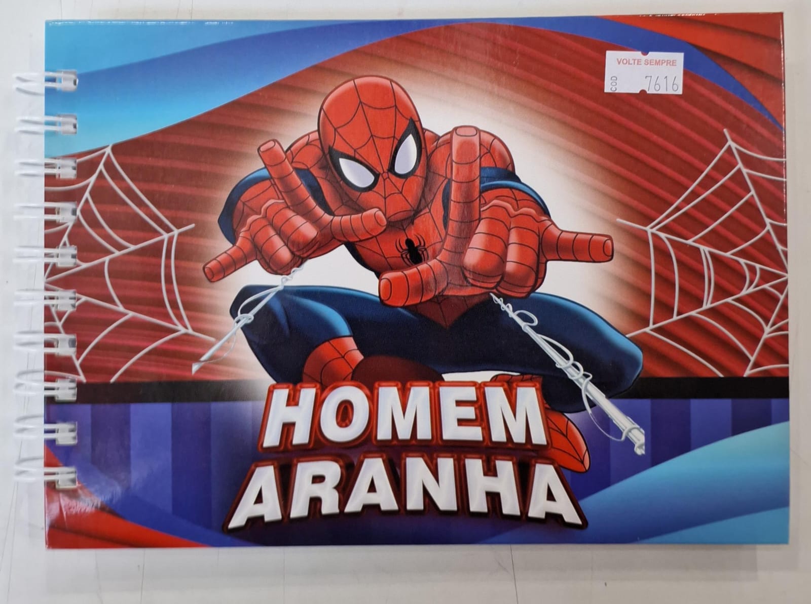 Livro estilo bobbie goods Homem Aranha – Gluvi Mimos Brinquedos
