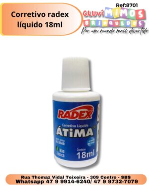 Corretivo radex líquido 18ml