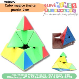 Cubo magico jinzita puzzle  7cm