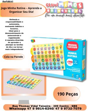 Jogo Minha Rotina – Aprenda a Organizar Seu Dia!