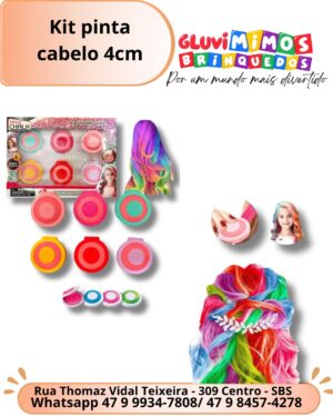 Kit pinta cabelo 4cm