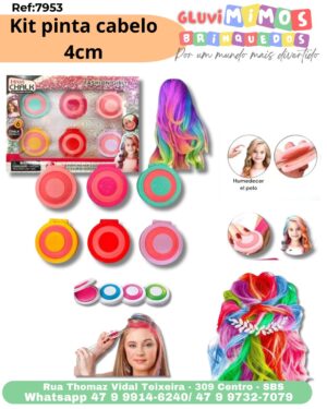 Kit pinta cabelo 4cm