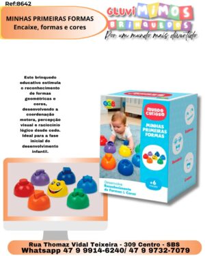 MINHAS PRIMEIRAS FORMAS Encaixe, formas e cores