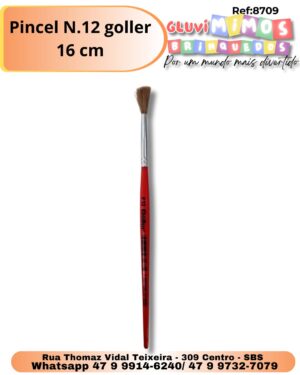 Pincel N.12 goller 16 cm