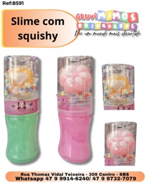 Slime com squishy