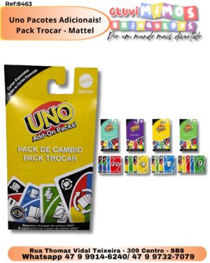 Uno Pacotes Adicionais! - Pack Trocar - Mattel
