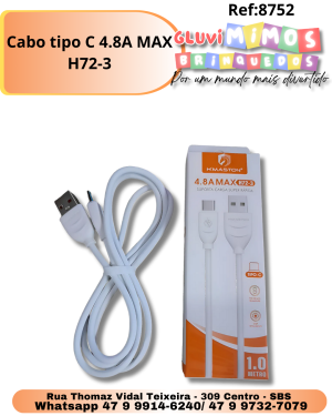 Cabo tipo C 4.8A MAX H72-3