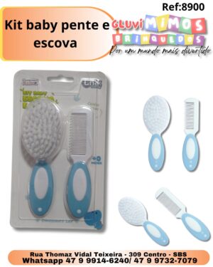 Kit baby pente e escova