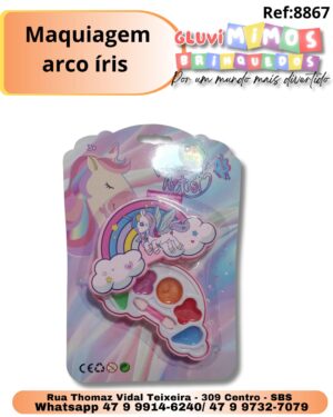 Maquiagem arco íris