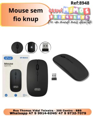 Mouse sem fio knup