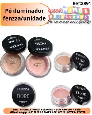 Pó iluminador fenzza/unidade