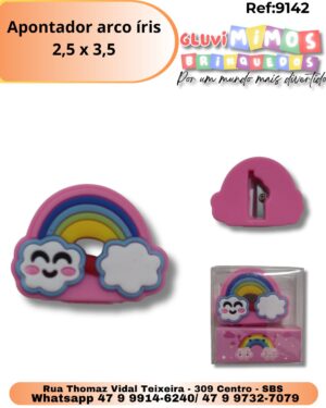 Apontador arco íris 2,5 x 3,5