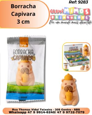 Borracha Capivara 3 cm