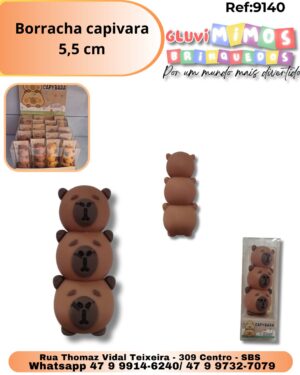 Borracha capivara 5,5 cm