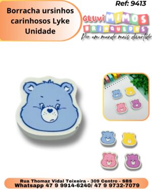 Borracha ursinhos carinhosos Lyke/ Unidade